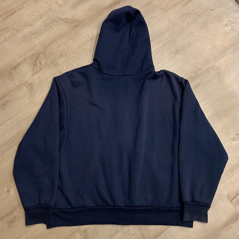 Vintage Camber Full Zip Hoodie Thermal Lined Work Wear Company Logo Mens 2XL XXL - Picture 8 of 8